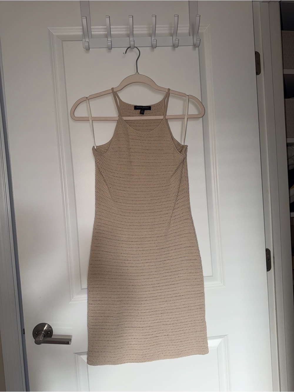 Banana Republic Beige Knit Tank Dress - Brand: